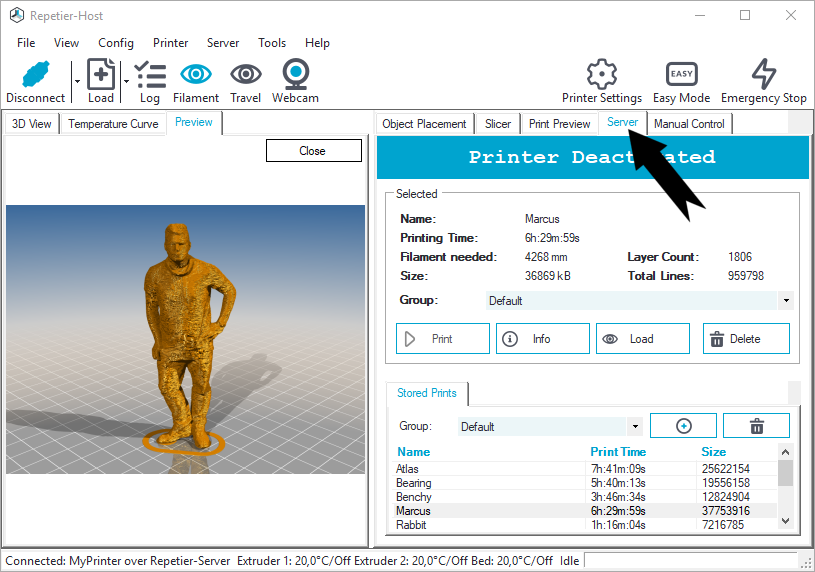 Connection - Repetier Software